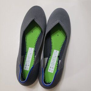 Rothy's Pebble Gray The Round Flat Size 7